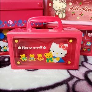 Hello kitty vinyl storage box